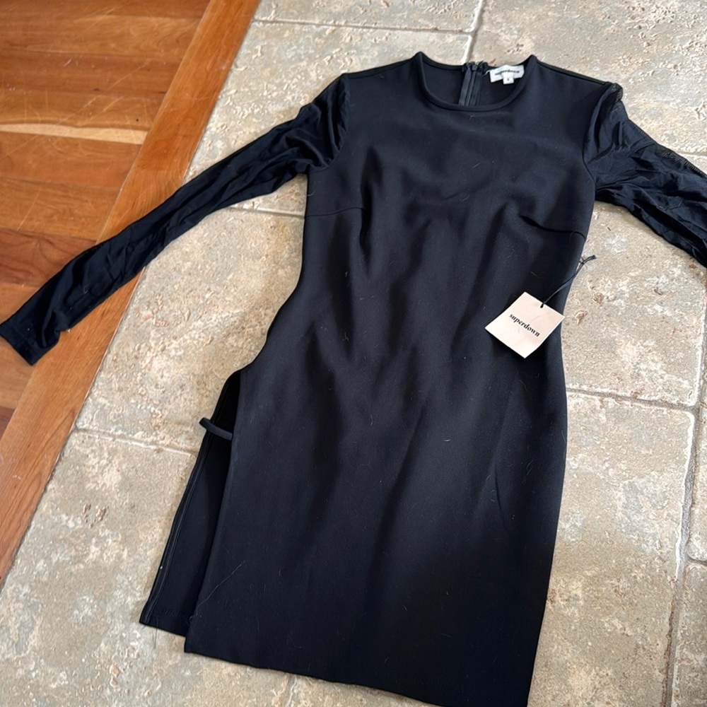 Tags still on- Superdown long sleeve dress